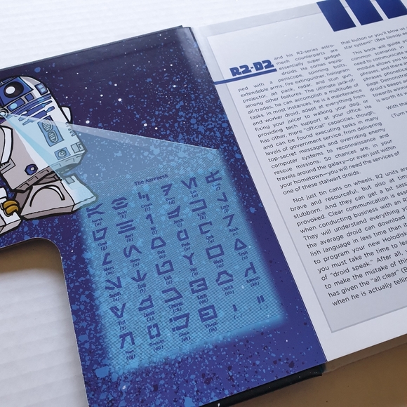 StarWars Hardcover Book of R2- D2 Communication Manual on How to Speak Droid - Picture 4 of 9